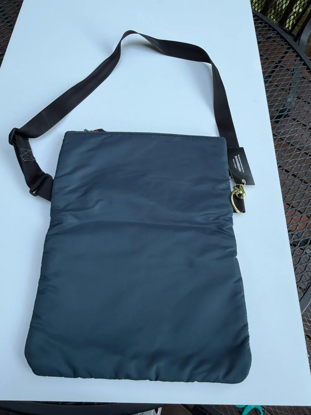 Joe Faris for Sugarbash NWT messenger/crossbody fold-over bag